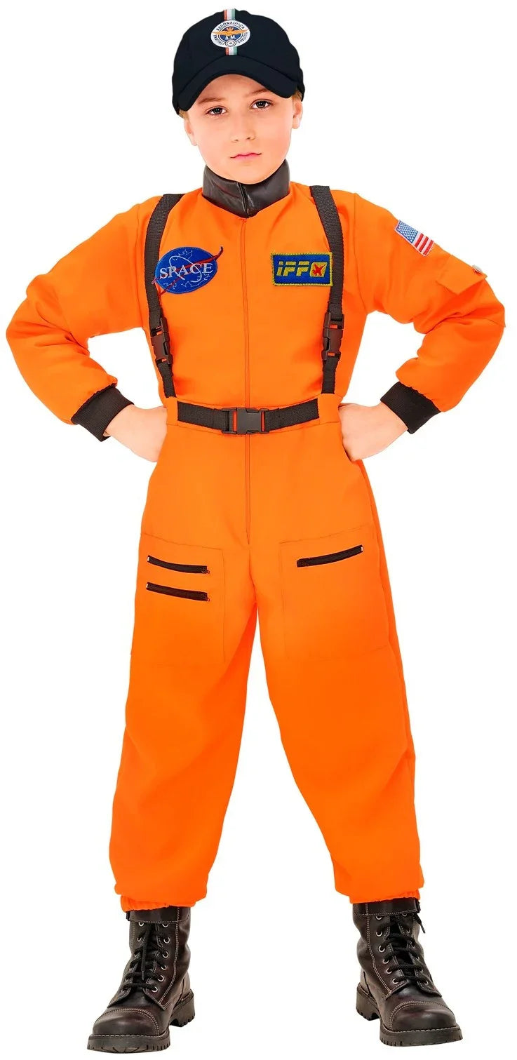 Disfraz de Astronauta Naranja para Niño INFANTILES Widmann